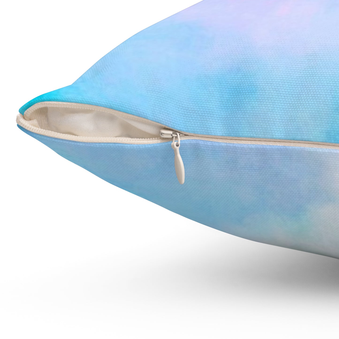 Pastel Song: (14"x14") Spun Polyester Square Pillow