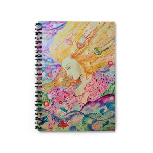 Serene:  Spiral Notebook - Ruled Line