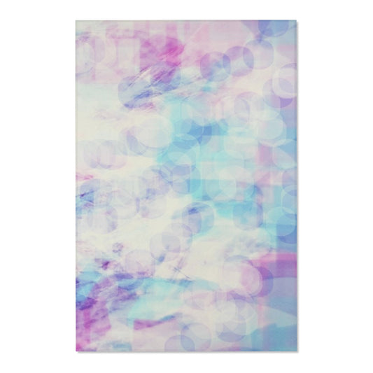 Paradis: (48"x72") Dreamy Pastel Area Rug - Bohemian Decor, Living Room Accent, Cozy Home, Bedroom Style, Unique Gift