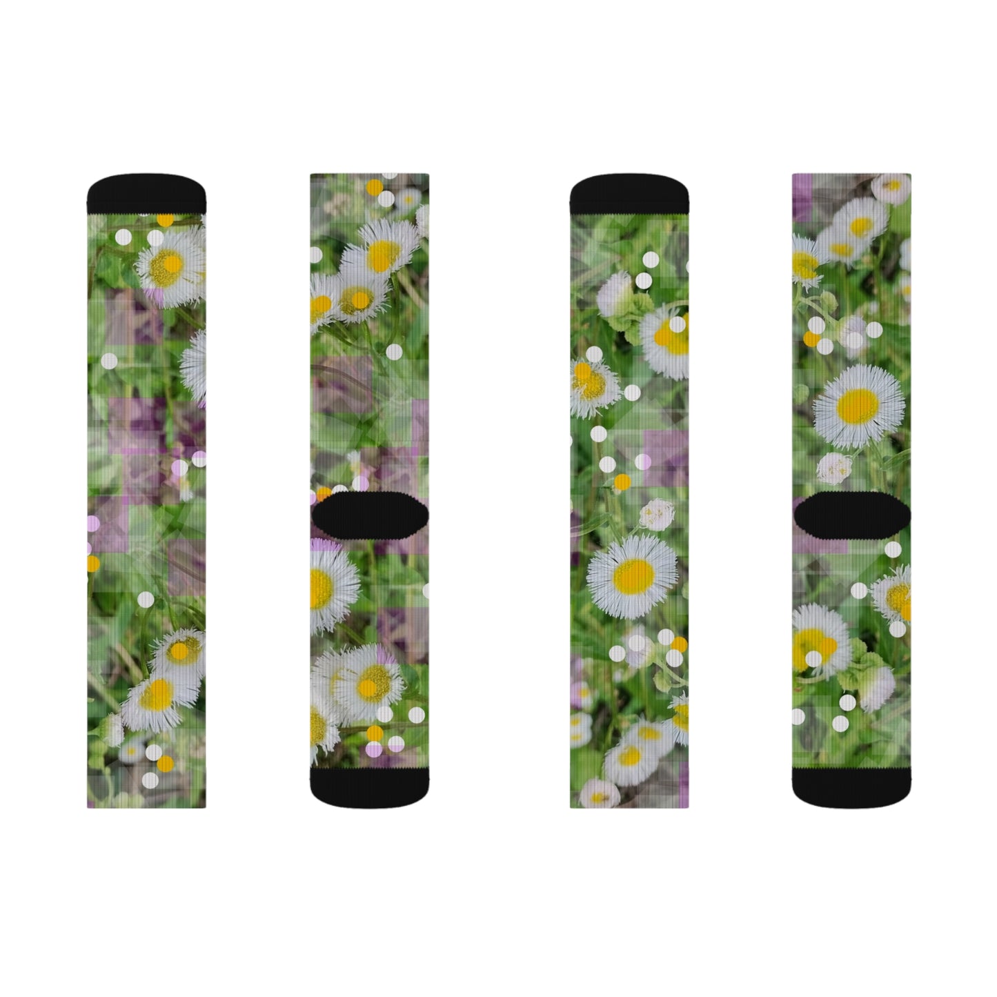 Wildflowers:  Sublimation Socks