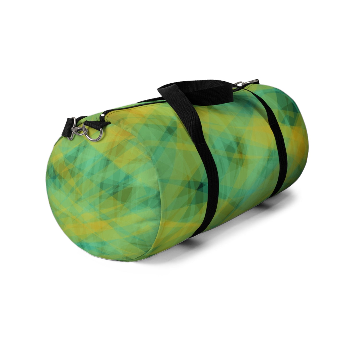 Quietude:  Colorful Geometric Duffel Bag, Workout Bag, Travel Bag, Gym Bag, Sports Bag, Weekend Getaway Essential