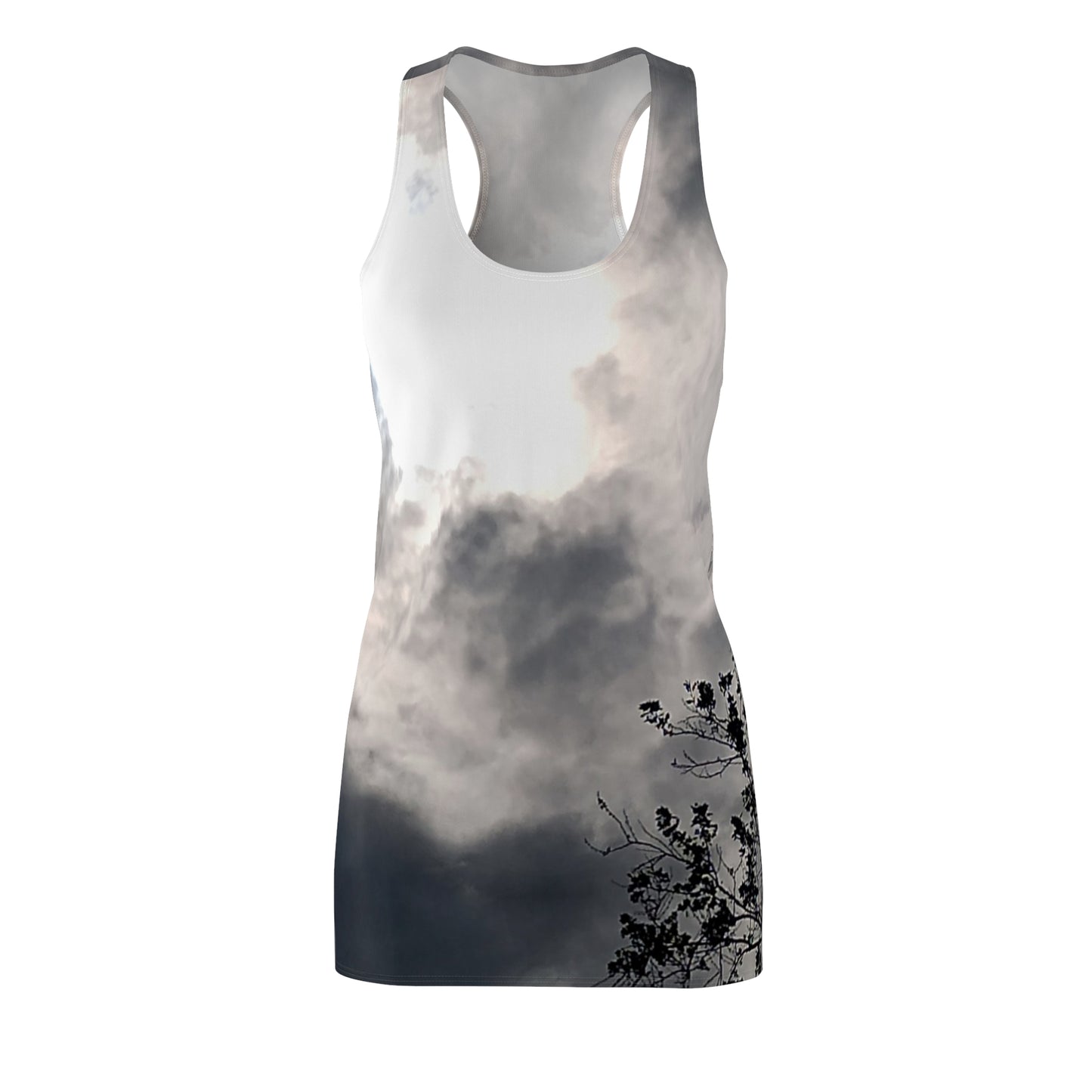 Storm:  Women's Cut & Sew Racerback Dress (AOP)