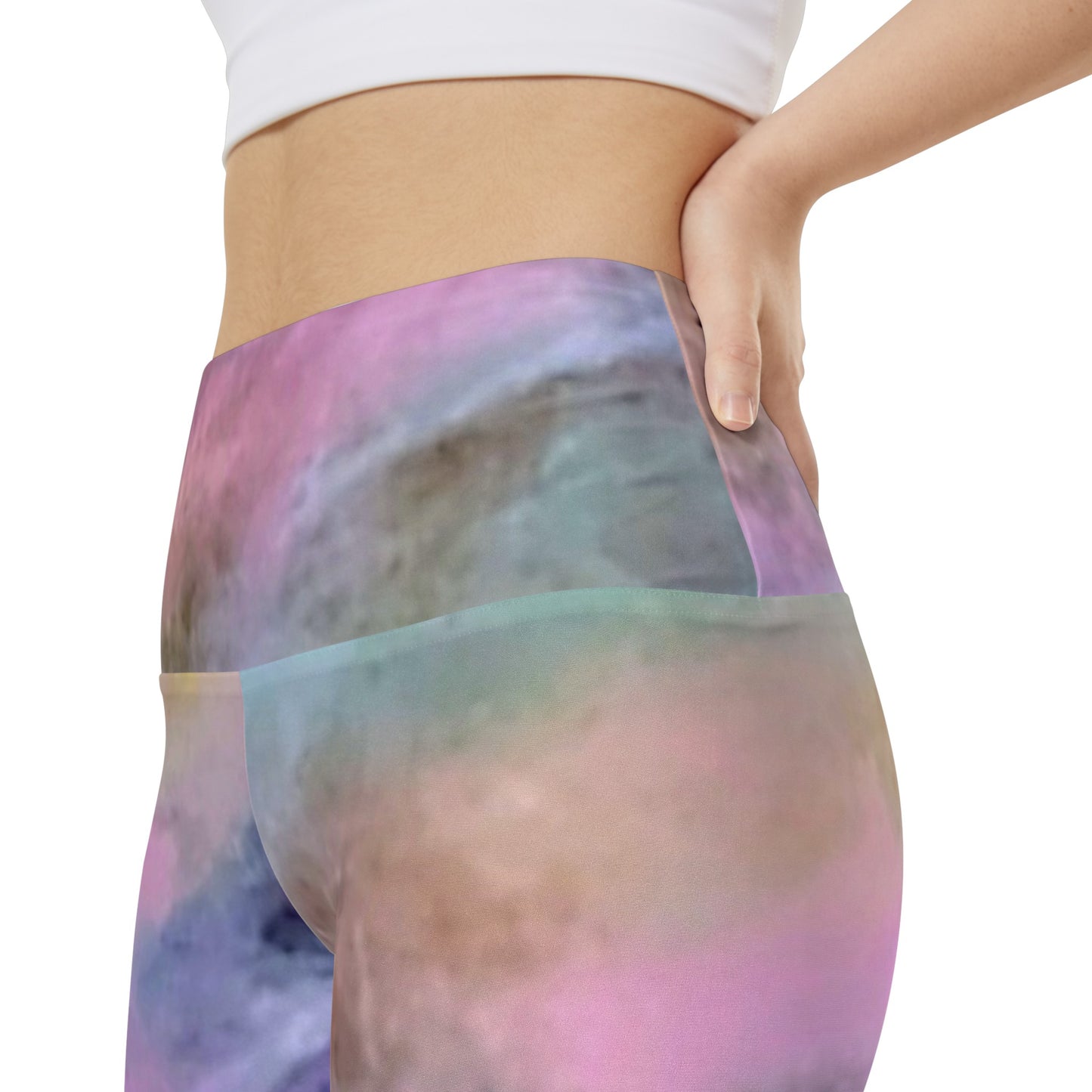 Peace & Luv:  Women's Workout Shorts (AOP)