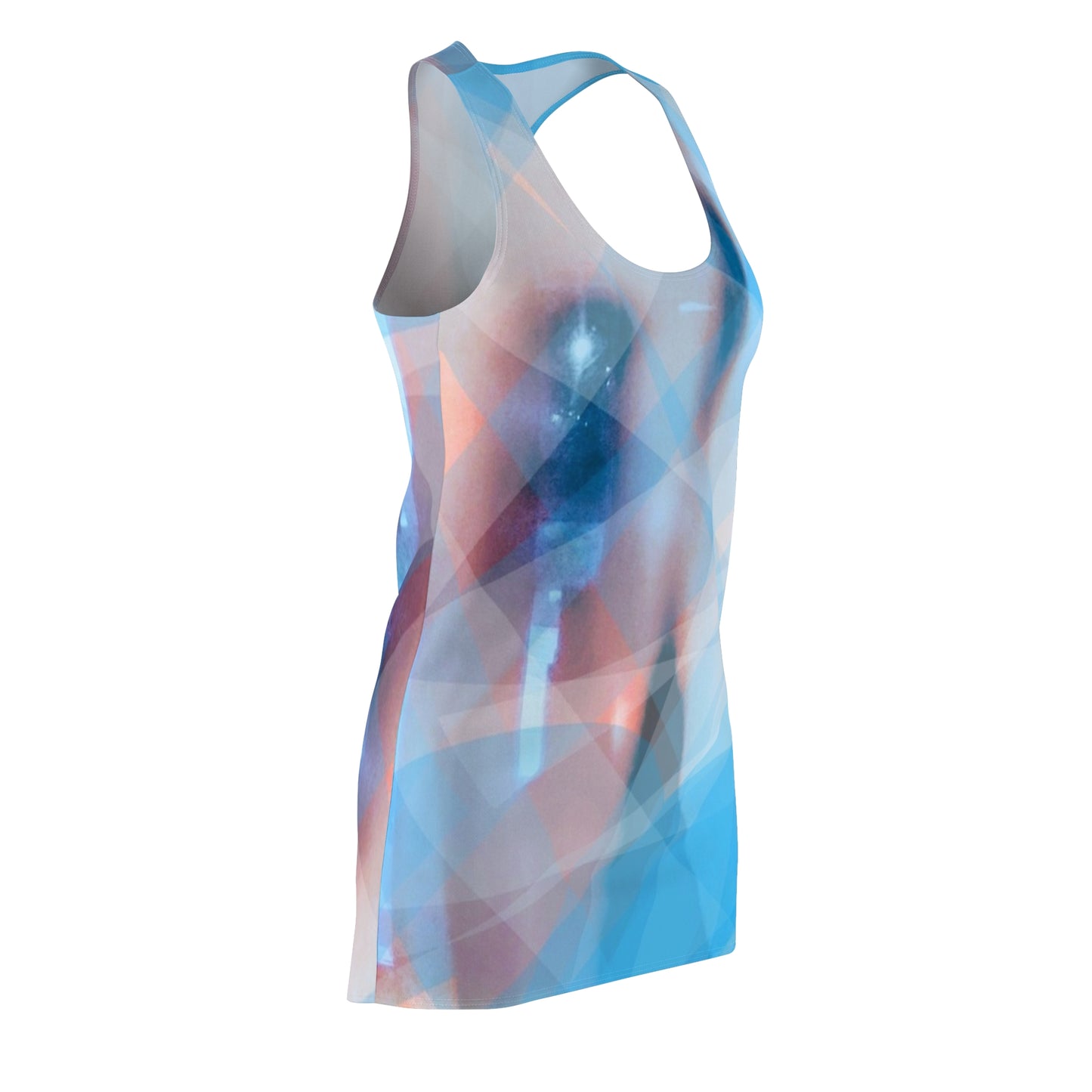Cool Cool: Women's Cut & Sew Racerback Dress (AOP)