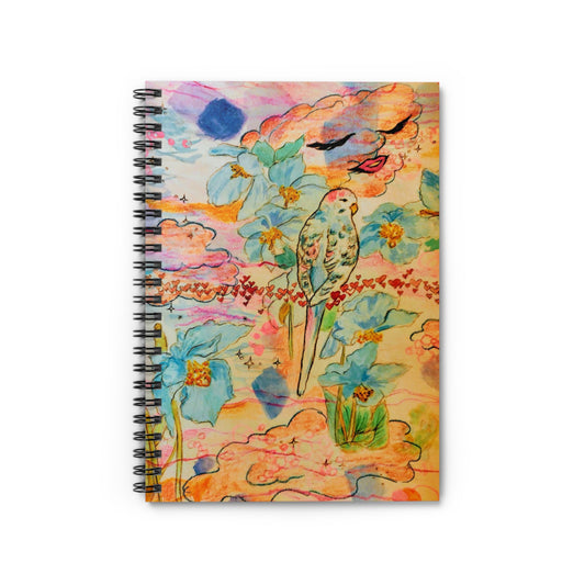 Purty Bird:  Spiral Notebook - Ruled Line