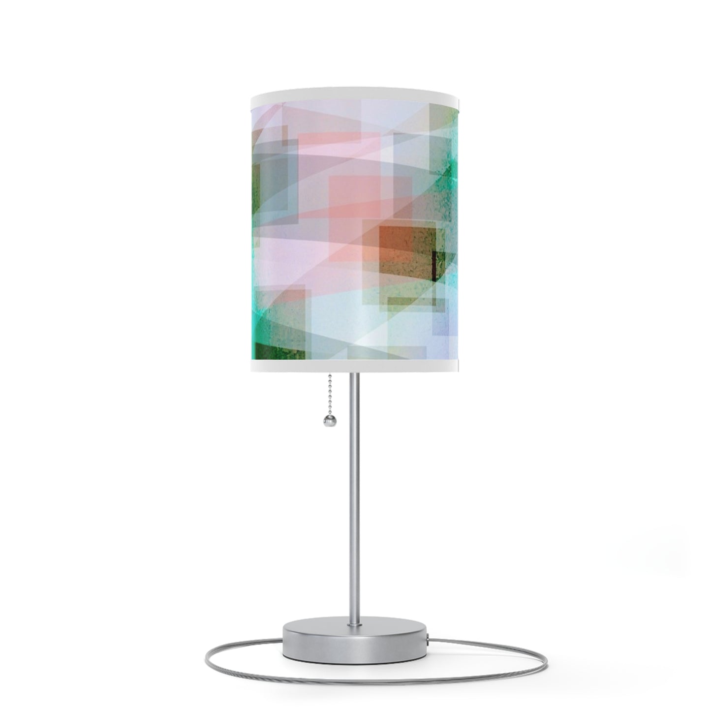 Synergy: WH Trim; Modern Abstract Table Lamp, Decorative Lighting, Home Decor, Bohemian Style, Personalized Gift, Bedroom Accent