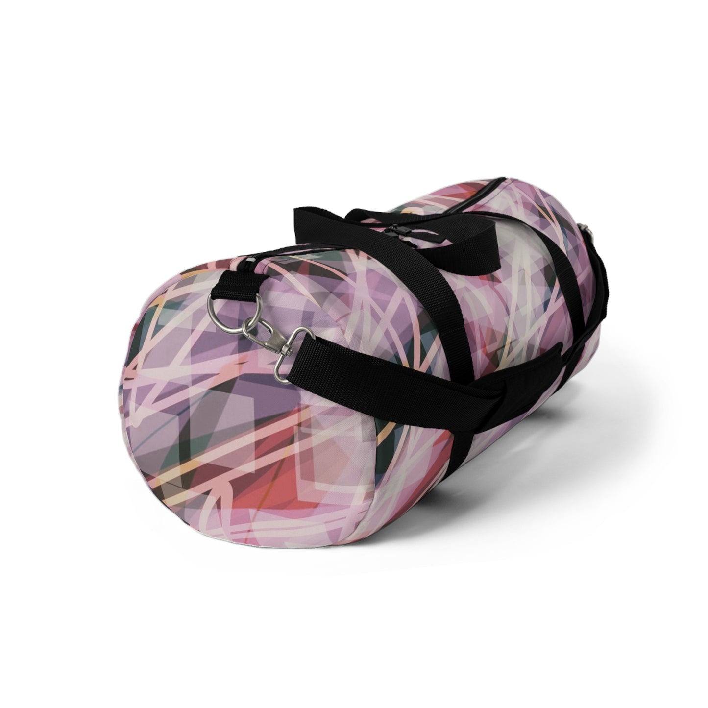 Suzie:  Chic Geometric Duffel Bag for Gym, Travel, and Weekender: Stylish Tote for Fitness, Yoga, Sports, and Vacations