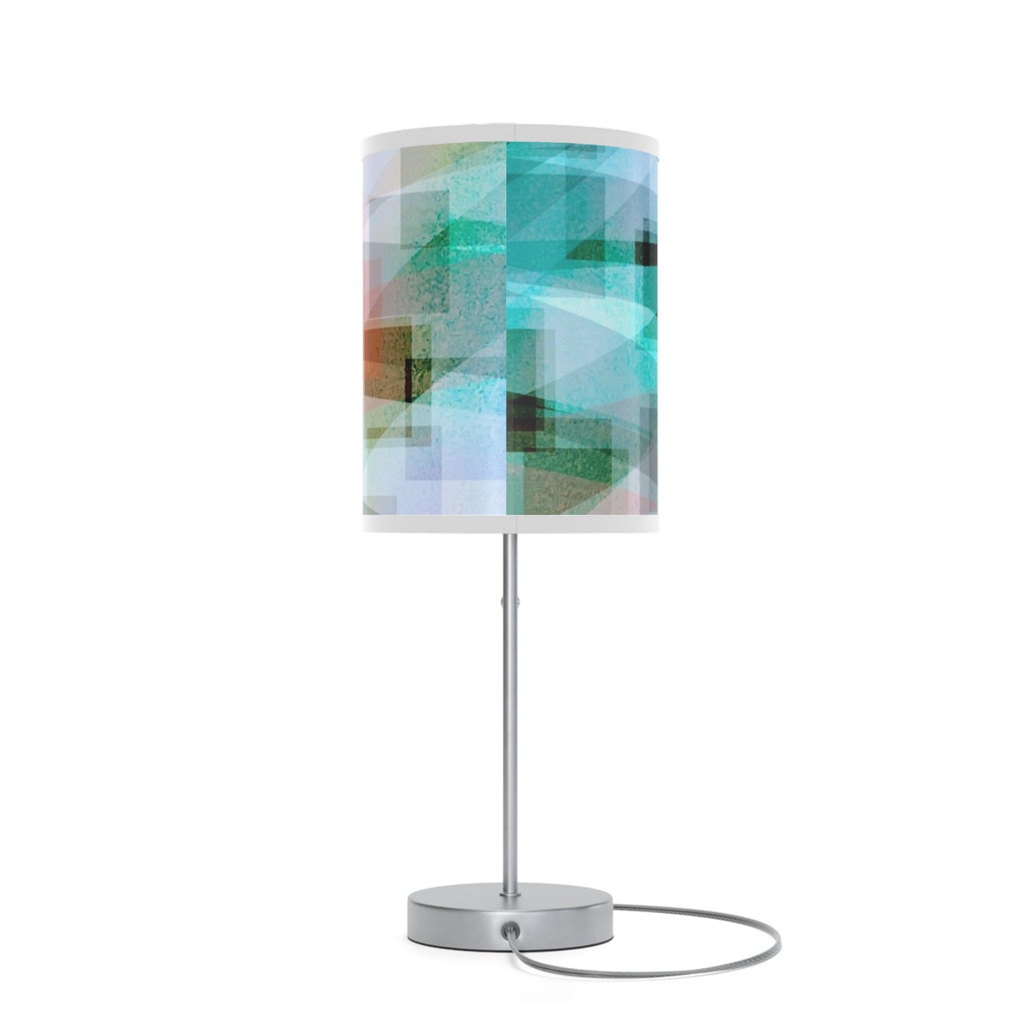 Synergy: WH Trim; Modern Abstract Table Lamp, Decorative Lighting, Home Decor, Bohemian Style, Personalized Gift, Bedroom Accent