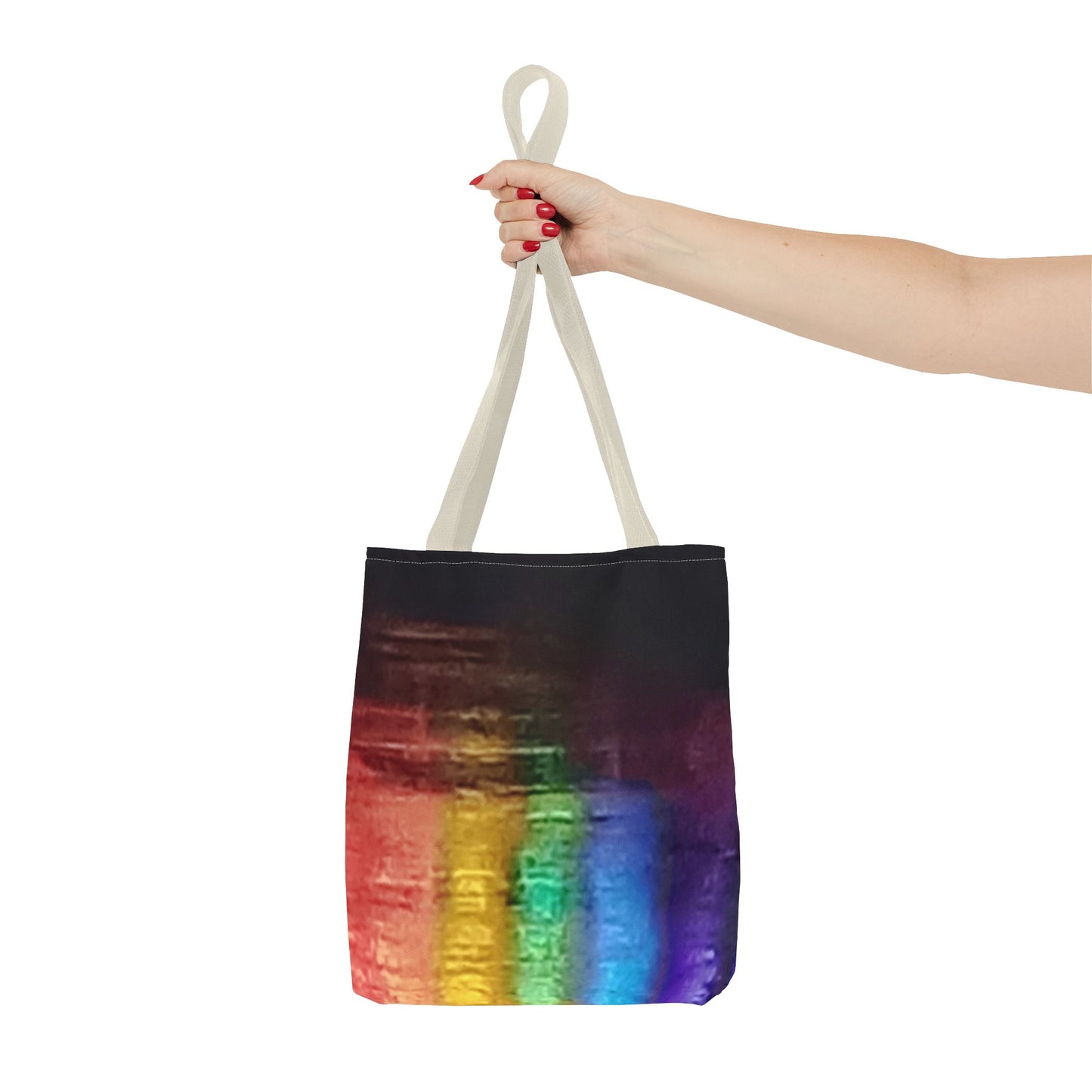Neon Rain: Tote Bag (AOP)