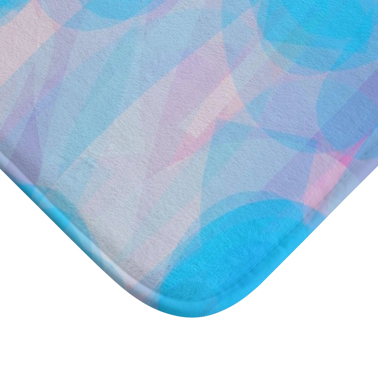 Mellow: (24"x17") Serene Inspired Bathmat, Soft Bathroom Decor, Coastal Vibe, Perfect Gift for Beach Lovers, Home Spa Essential, Relaxing Atmosphere