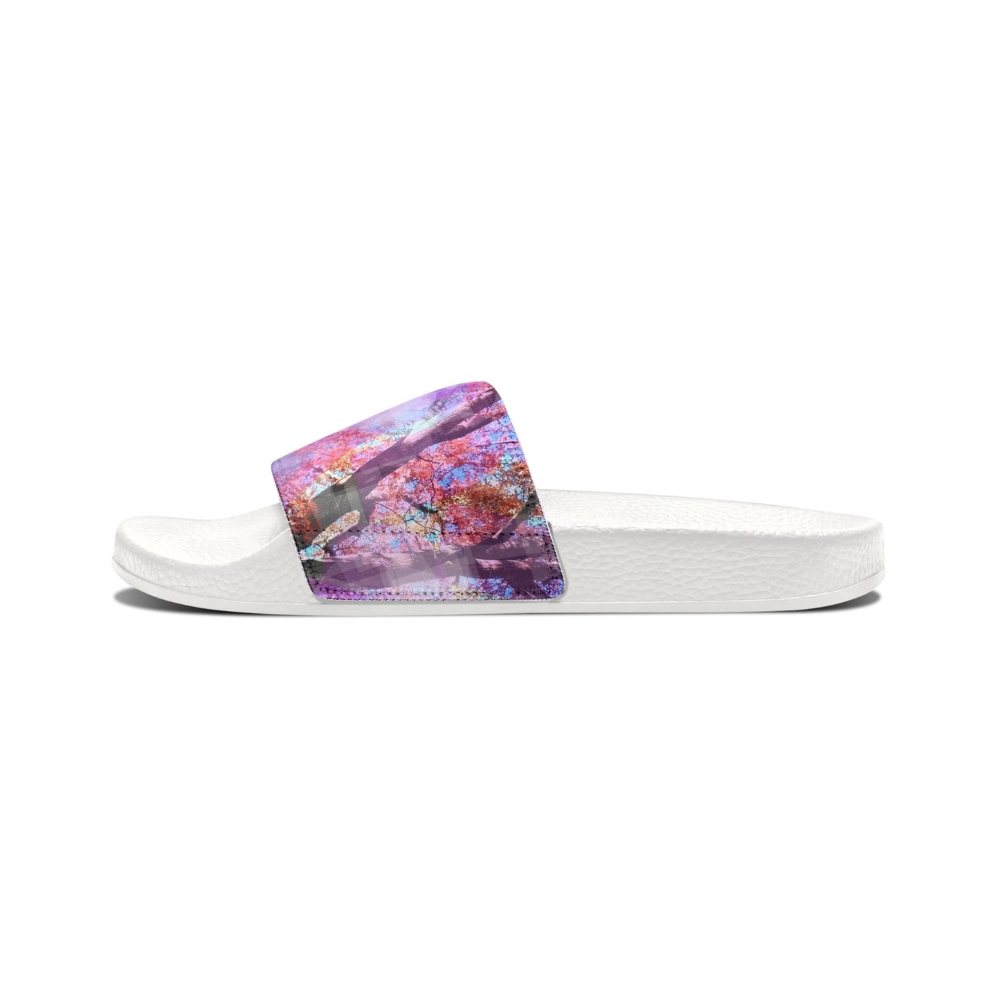 Aura:  Youth PU Slide Sandals