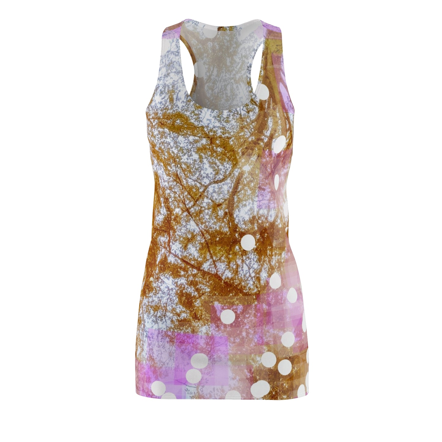 Auburn:  Women's Cut & Sew Racerback Dress (AOP)