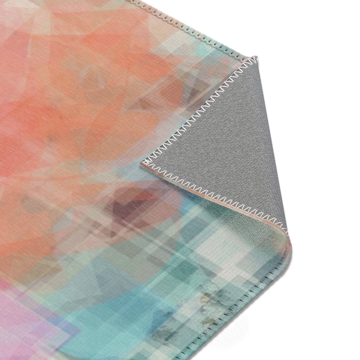 Lana:  48"x72" Abstract Floral Area Rug - Vibrant Modern Design for Relaxed Home Décor