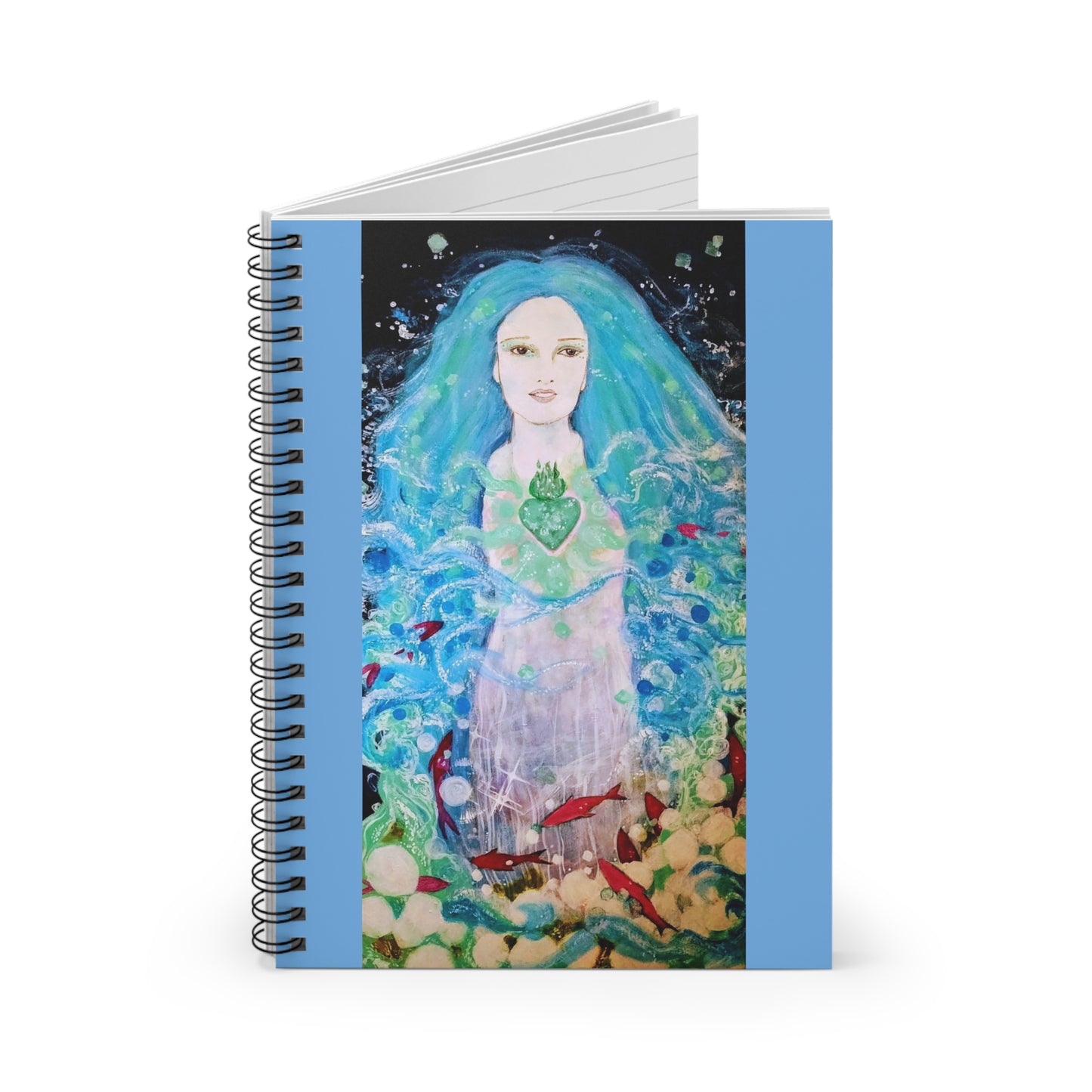 Waterfall Nymph:  Spiral Notebook - Ruled Line