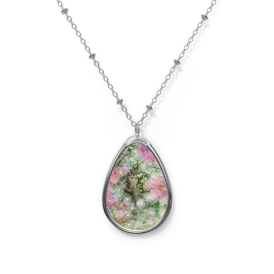 Woodland Owl: Precious Owl Pendant - Nature Lovers - Cherish Mother Earth