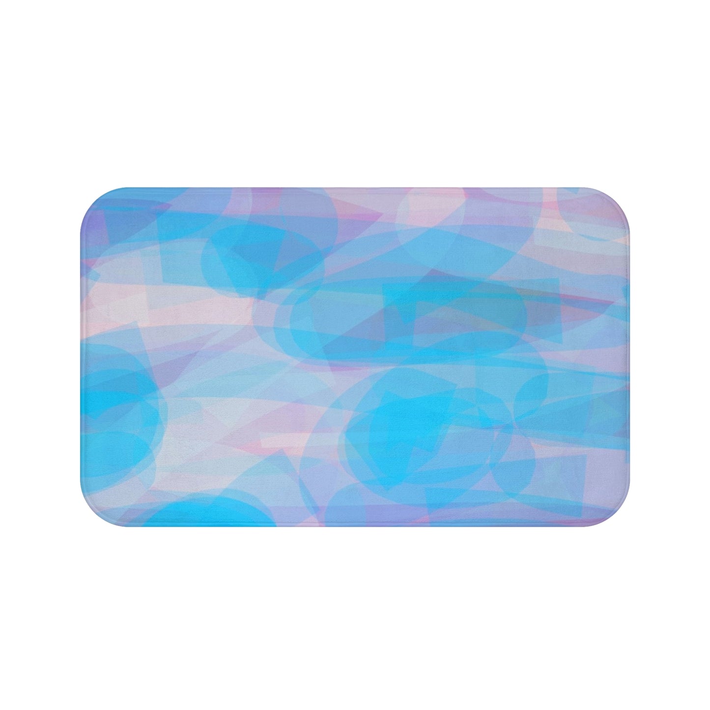 Mellow: (34"x21") Ocean-Inspired Bathmat, Soft Bathroom Rug, Ethereal Decor, Coastal Home Accents, Spa Vibes, Perfect Gift for Any Occasion