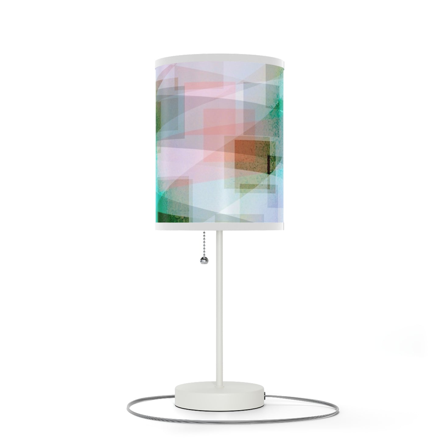 Synergy: WH Trim; Modern Abstract Table Lamp, Decorative Lighting, Home Decor, Bohemian Style, Personalized Gift, Bedroom Accent