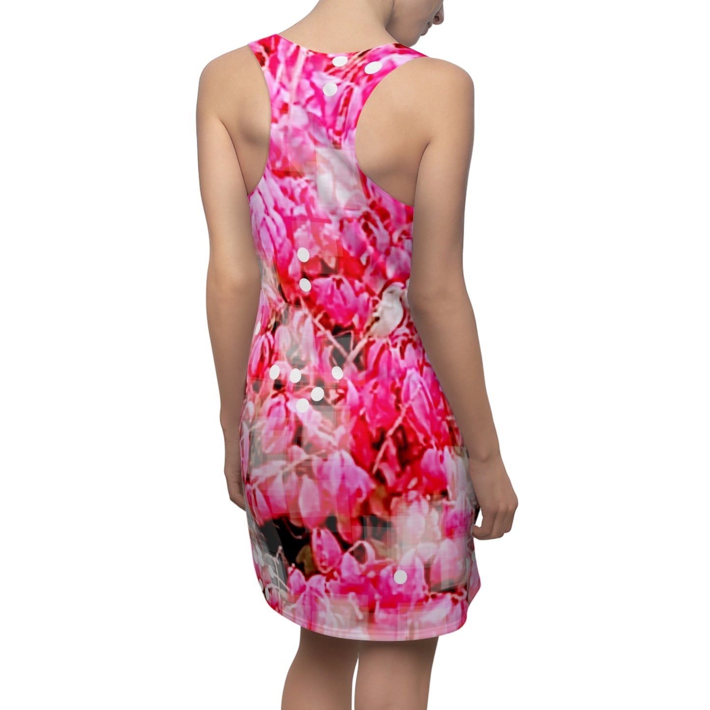 Sweet Birds:  Women's Cut & Sew Racerback Dress (AOP)