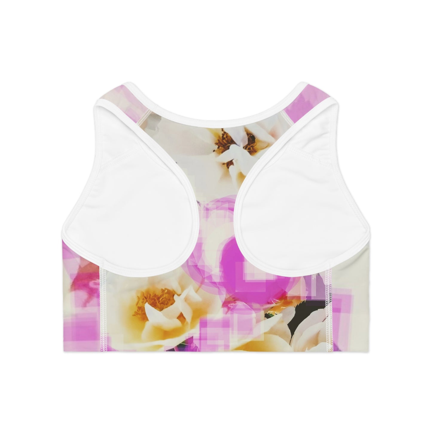 Divine Bouquet II:  Sports Bra (AOP)