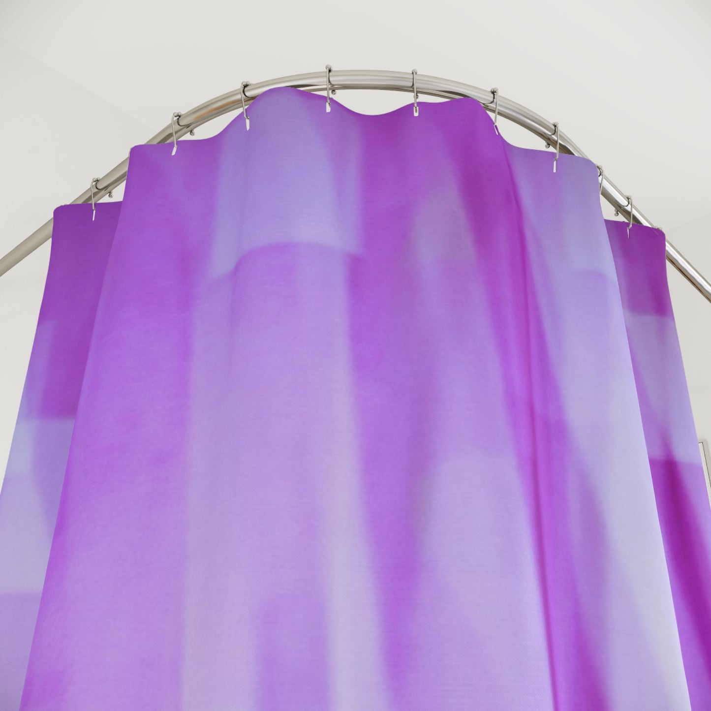 Amethyst Waves: Elegant Purple Shower Curtain, Modern Bath Decor, Soft Aesthetic Home Accent, Bathroom Makeover, Gift for Her