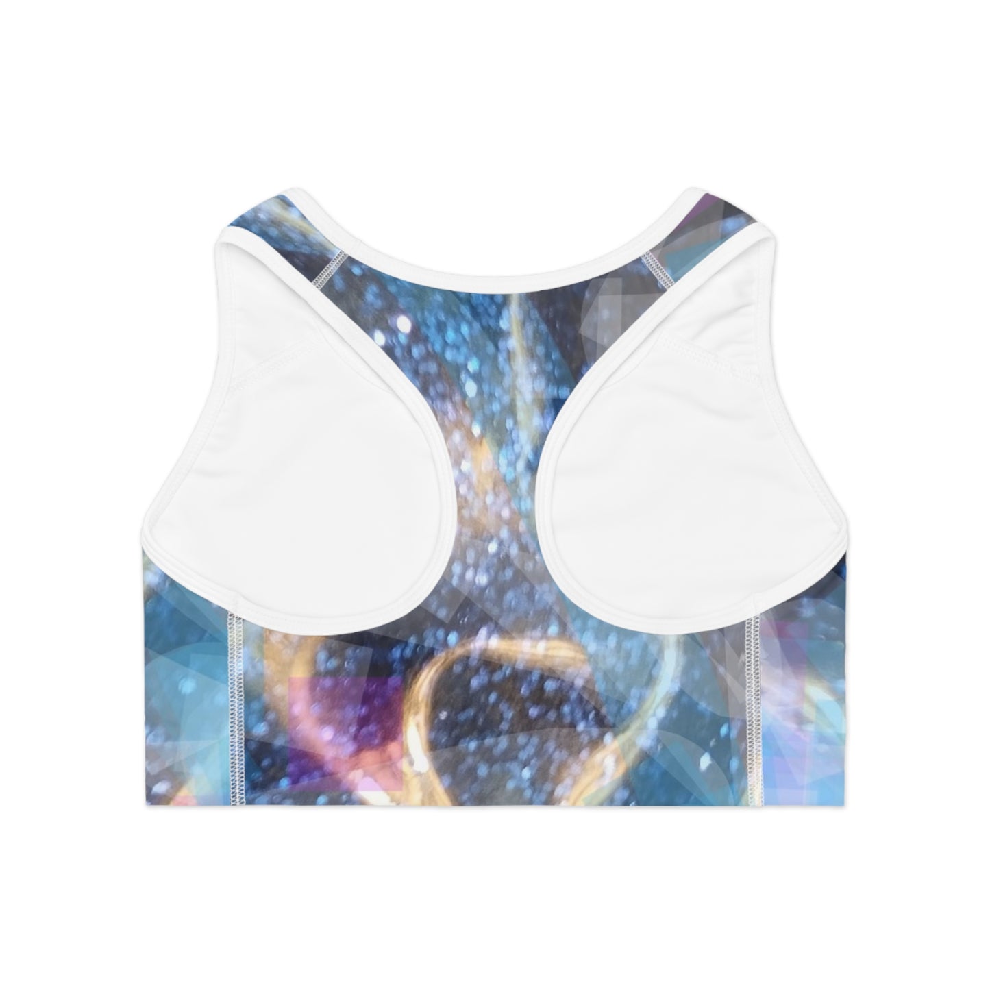 Sapphire Fuel:  Sports Bra (AOP)