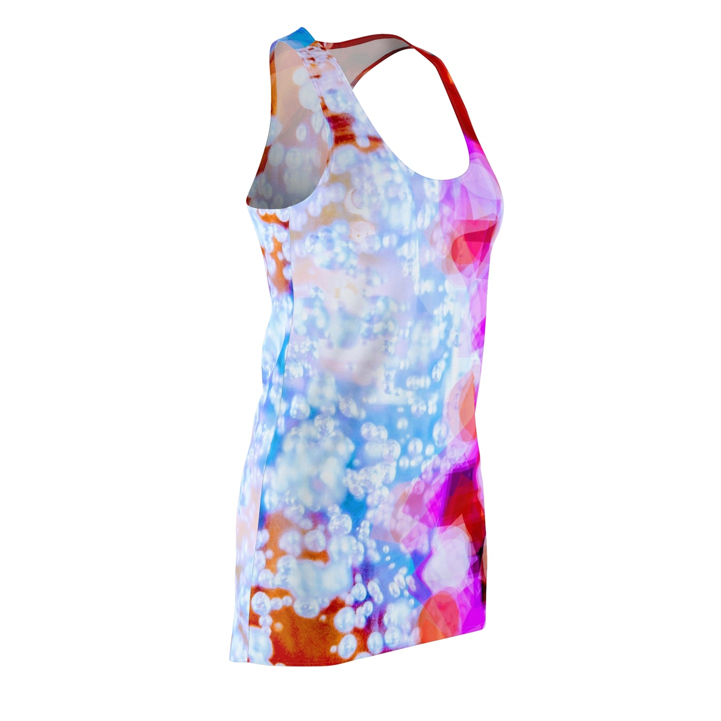 Effervescent:  Women's Playful Racerback Dress, Relaxed wear