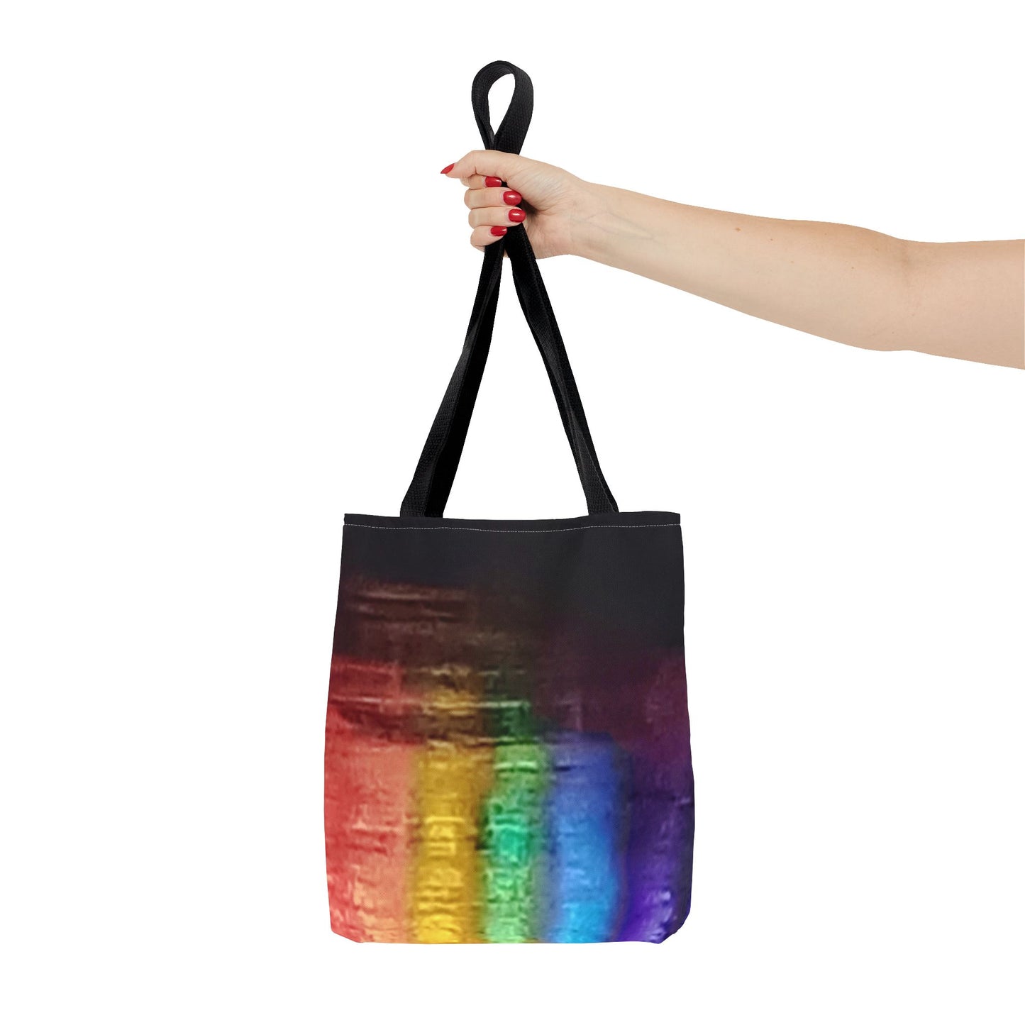 Neon Rain: Tote Bag (AOP)