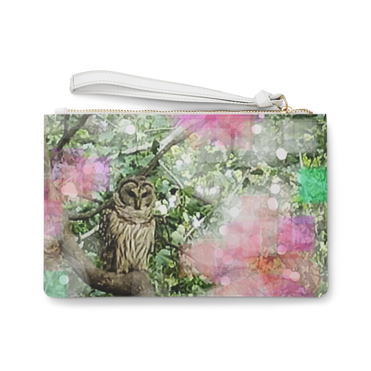 Woodland Owl:  Clutch Bag