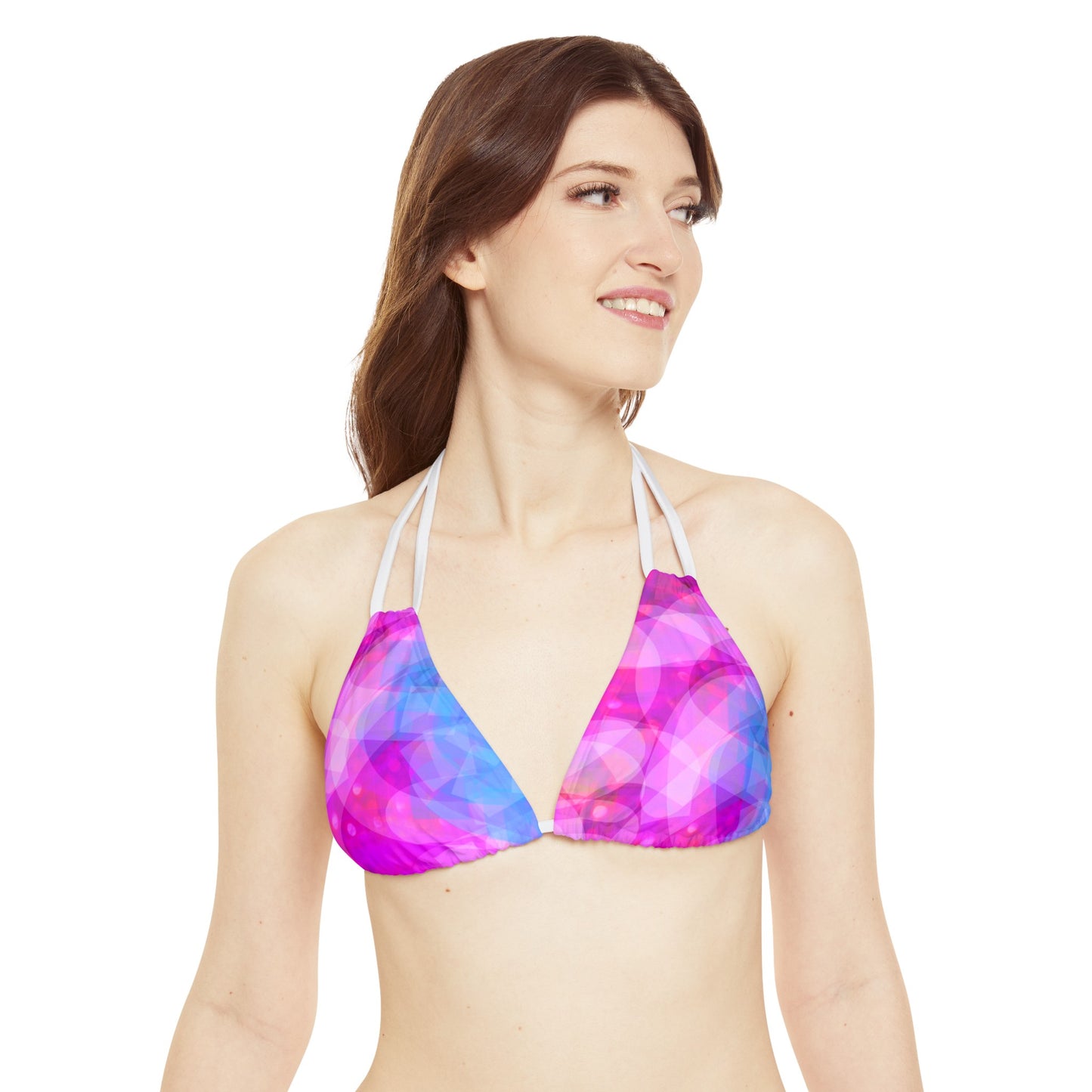 Ula:  Strappy Bikini Set (AOP)