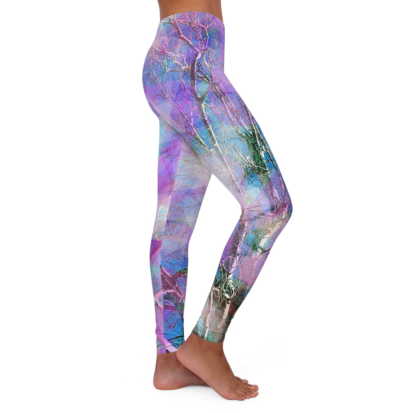 Woo Hoo : D  Women's Casual Spandex Leggings (AOP)