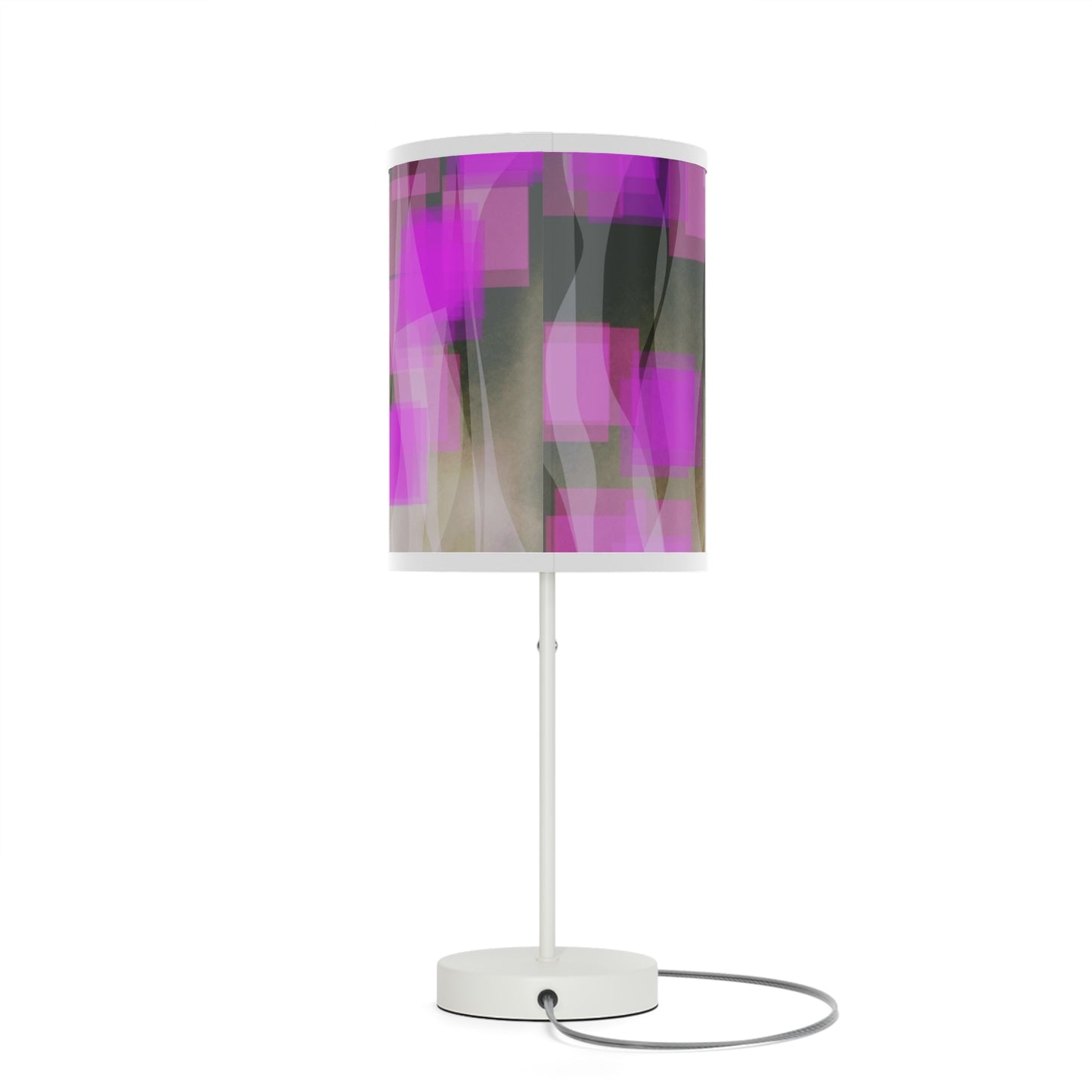 Josephine:  Modern Table Lamp, Bedroom Decor, Nightstand Lighting, Home Accent, Pink Abstract Design, Warm Atmosphere, Gift for Her