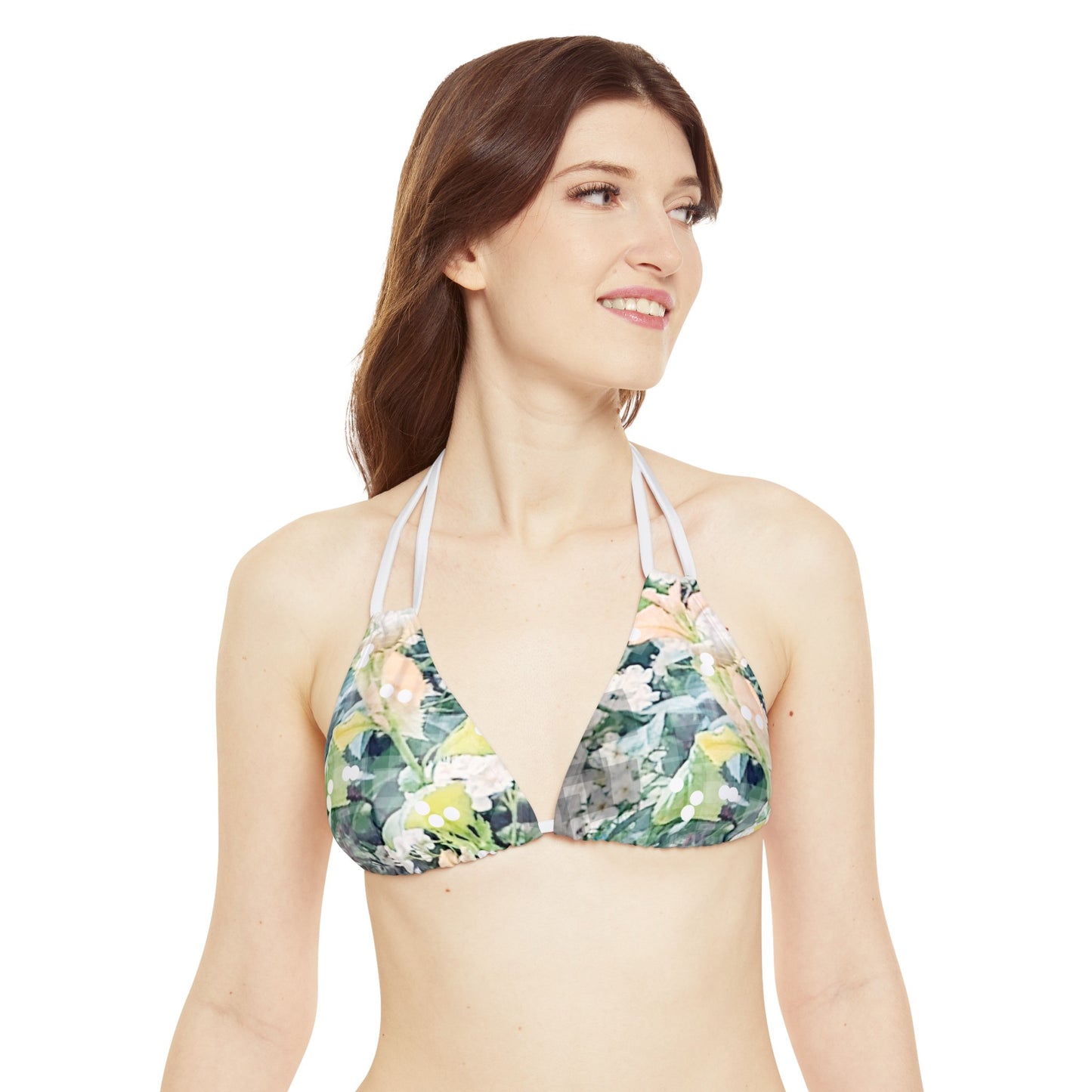 Blossomi:  Strappy Bikini Set (AOP)