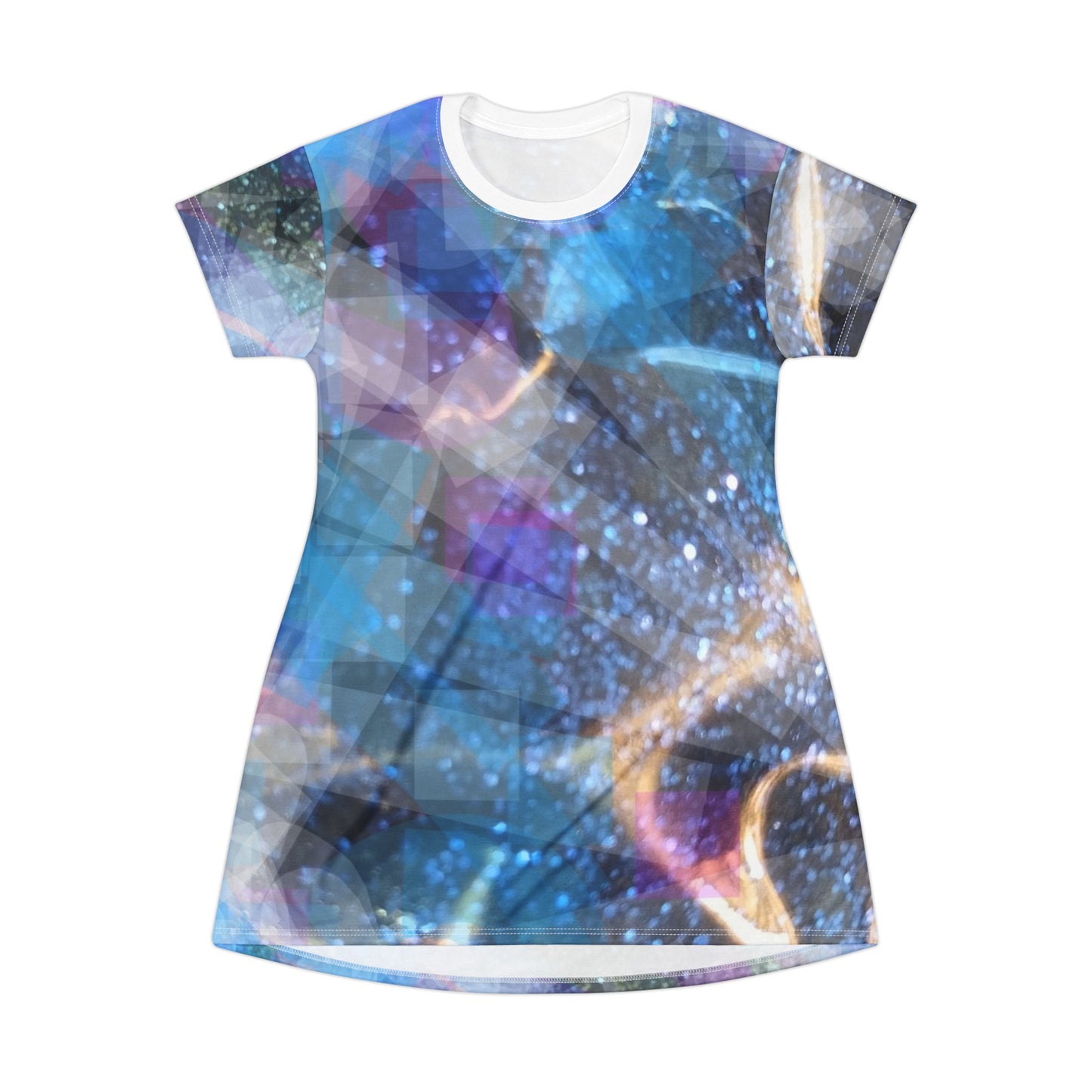 Sapphire Fuel:  T-Shirt Dress (AOP)