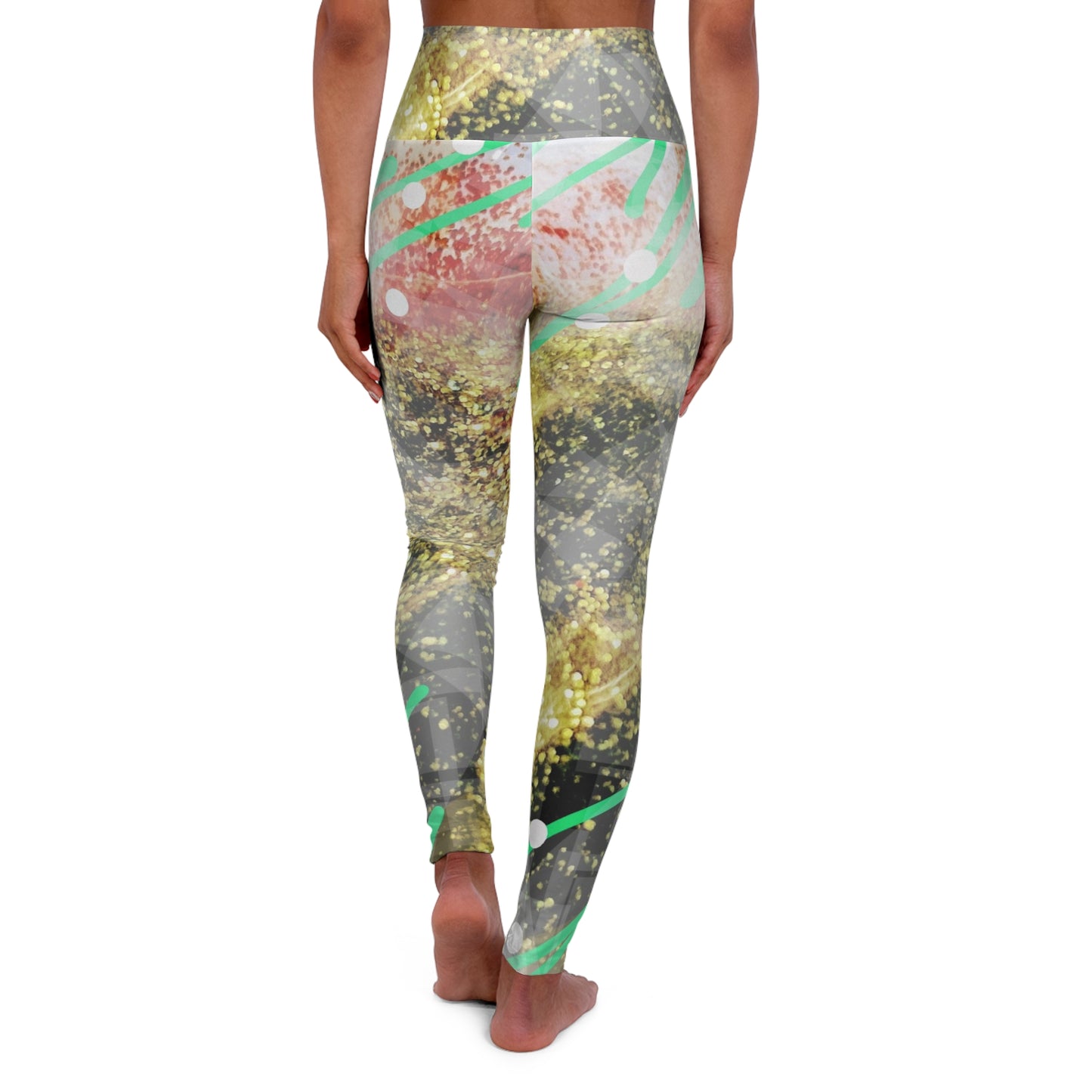 Freestyle:  High Waisted Yoga Leggings (AOP)