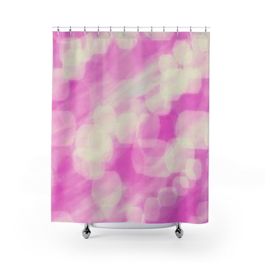 Anew: Vibrant Pink Abstract Shower Curtain | Boho Bathroom Decor, Colorful Home Accent, Modern Gift, Trendy Bathroom Accessories, Unique [...]