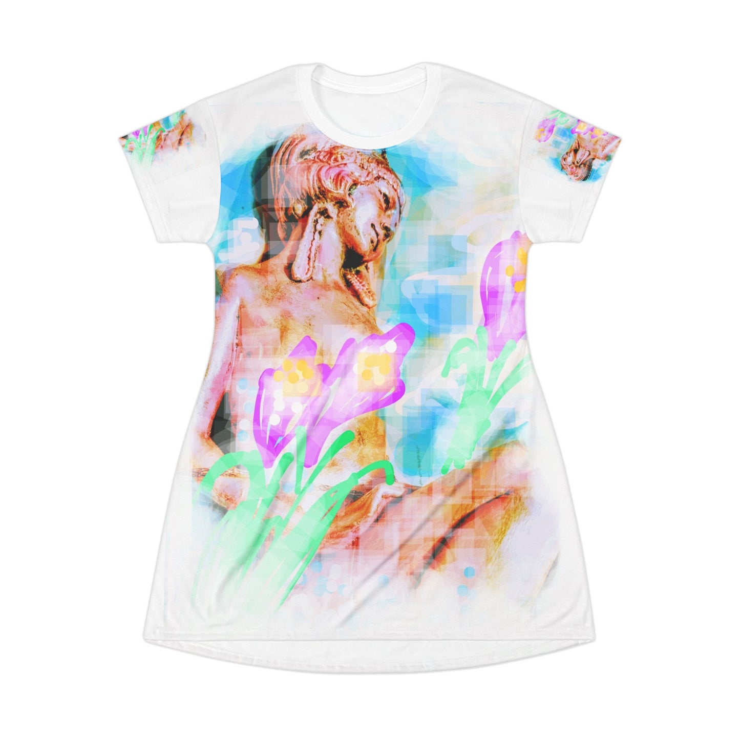 Adore:  T-Shirt Dress (AOP)