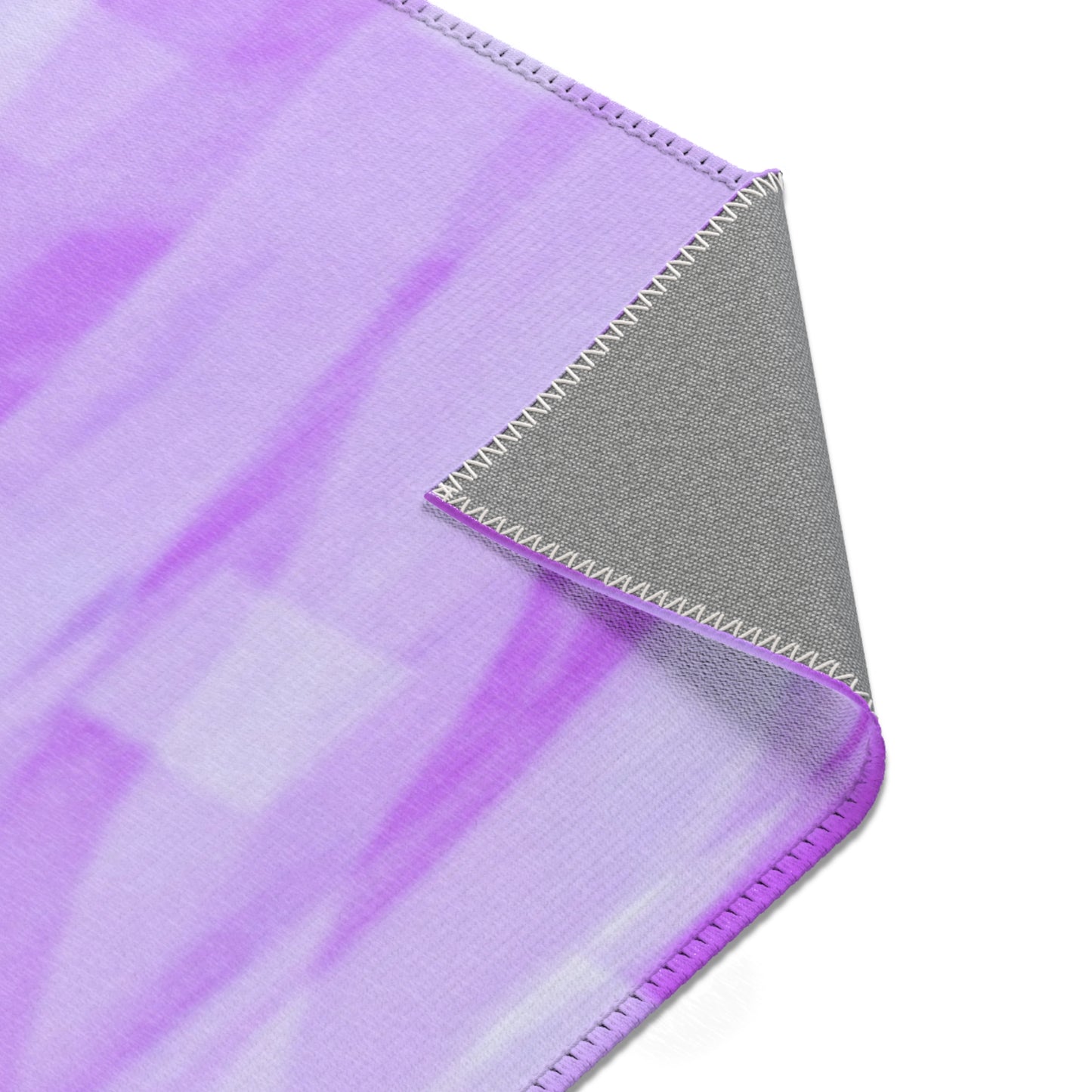 Amethyst Waves: (24"x36") Elegant Purple Area Rug, Modern Home Decor, Soft Living Room Accent, Cozy Bedroom Mat, Gift for Housewarming, Stylish Carpet