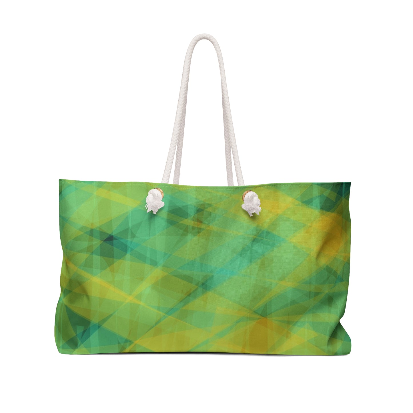 Quietude:  Vibrant Abstract Weekender Bag, Travel Tote, Summer Getaway Bag, Beach Bag, Gym Bag, Eco-Friendly Accessory