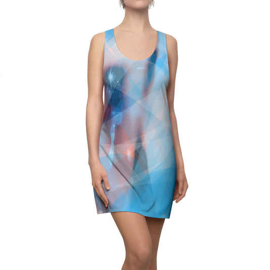 Cool Cool: Women's Cut & Sew Racerback Dress (AOP)