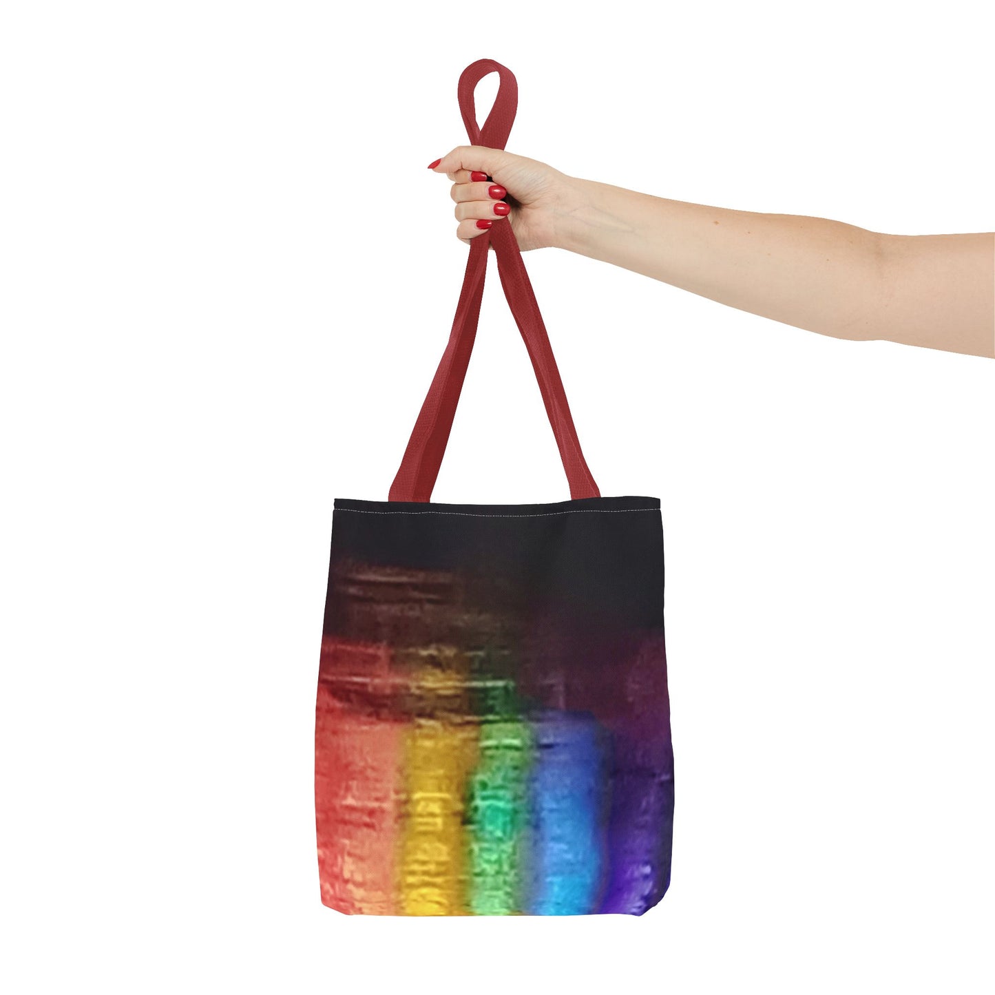 Neon Rain: Tote Bag (AOP)