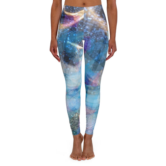 Sapphire Fuel:  Women's Casual Spandex Leggings (AOP)