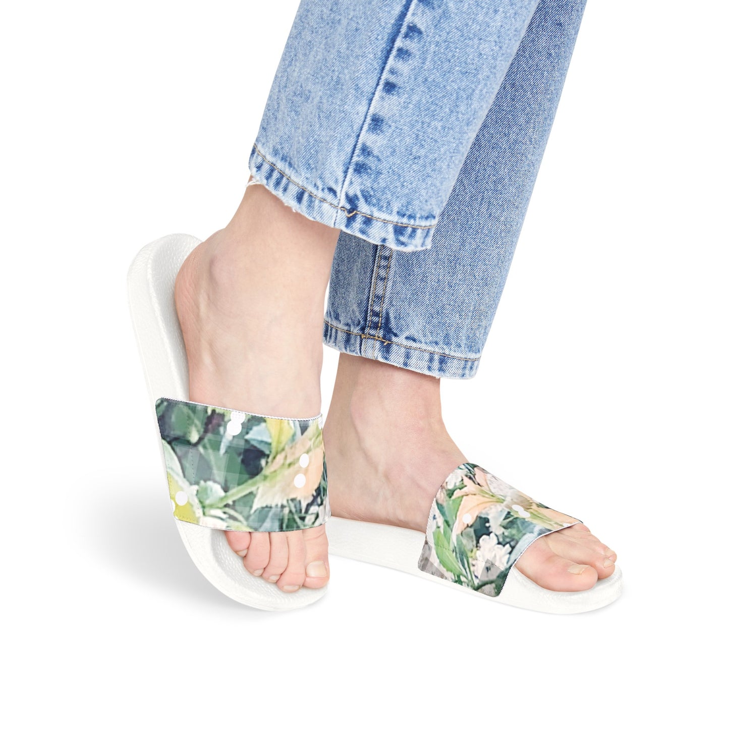 Blossomi:  Women's PU Slide Sandals