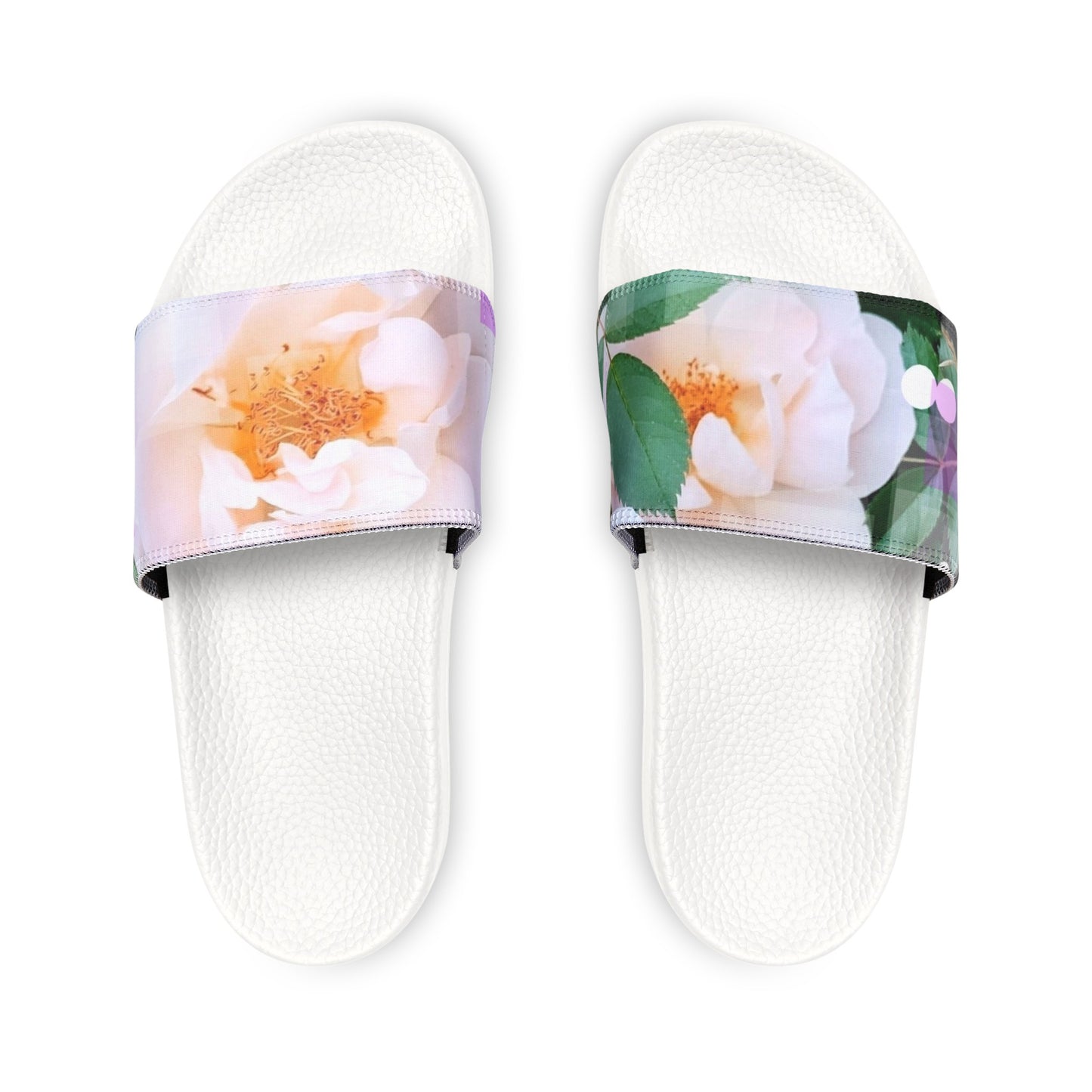 Divine Bouquet:  Women's PU Slide Sandals