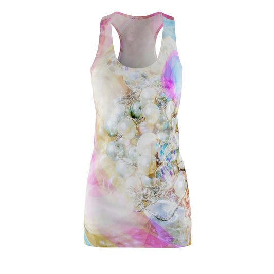 Hidden Treasure:  Women's Cut & Sew Racerback Dress (AOP)