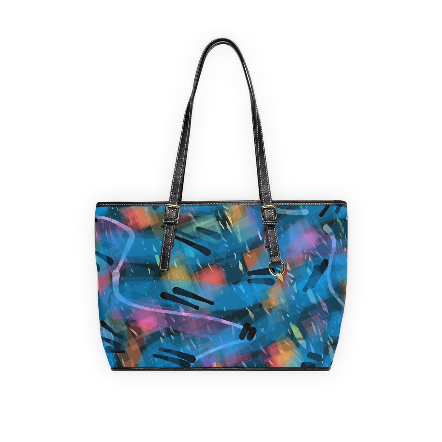 Louise:  Vibrant PU Leather Shoulder Bag - Stylish and Functional Tote for Everyday Use