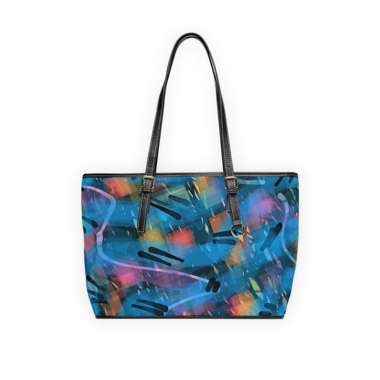 Louise:  Vibrant PU Leather Shoulder Bag - Stylish and Functional Tote for Everyday Use