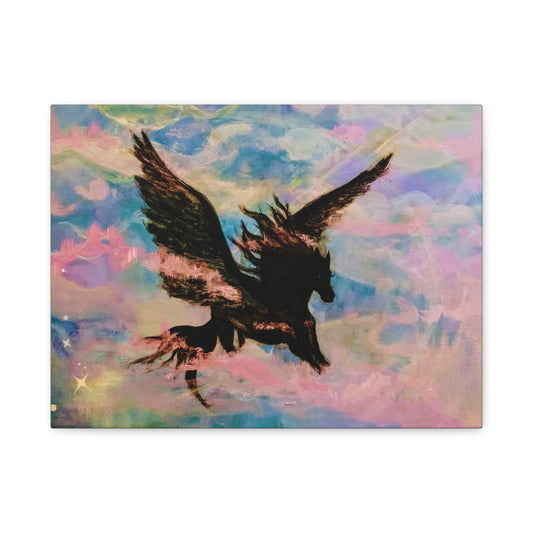 Pegasus: Print Matte Canvas, Stretched, 1.25", 16"x12"