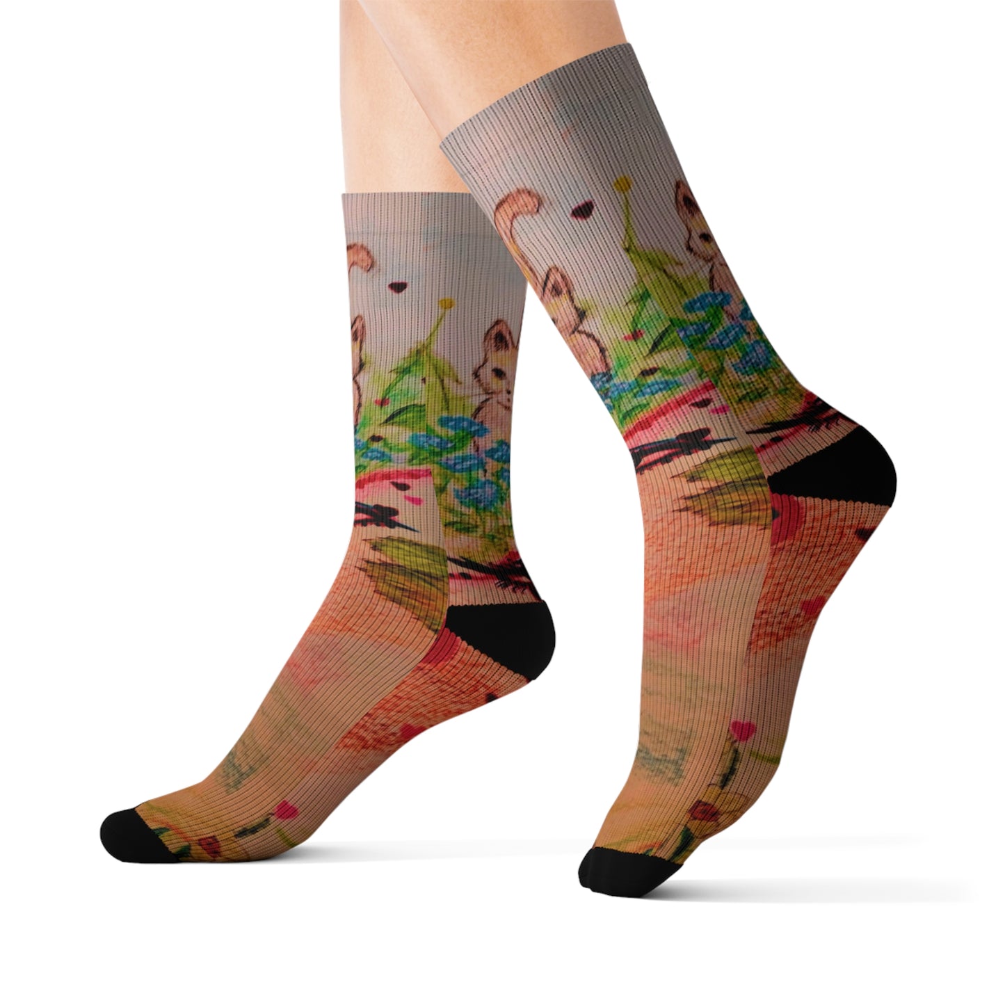 Katty's Garden:  Sublimation Socks