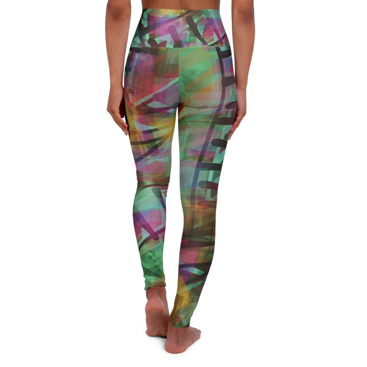 Nico:  Cool High Waisted Leggings for Comfort & Style, Athletic Wear, Fitness, Workout Leggings, Gift for Her, Fashion Leggings, Streetwear