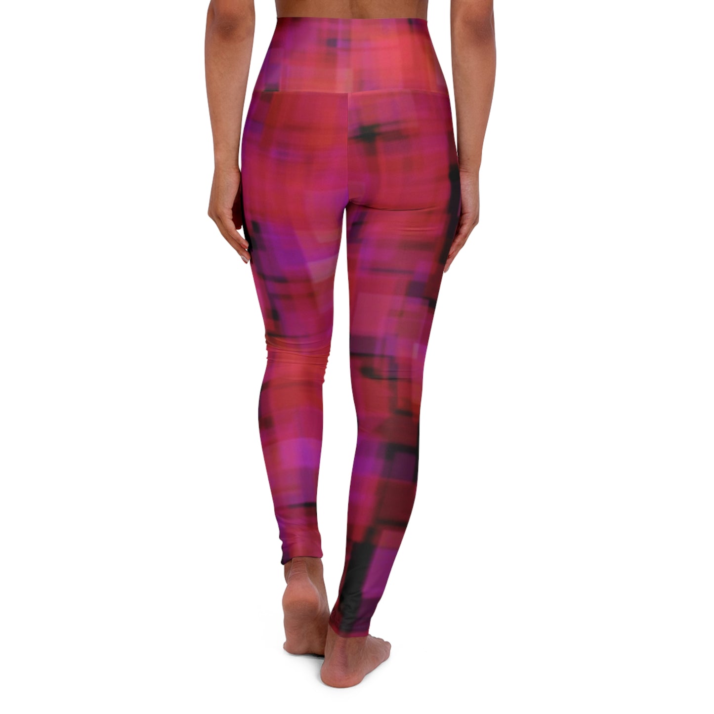 Amaltheia: Vibrant High Waisted Leggings, Workout Leggings, Fitness Fashion, Dance Wear, Streetwear